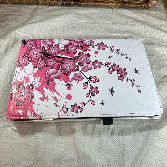 Other - Jytrend Case for iPad 10.2 Pink White Flower - new
